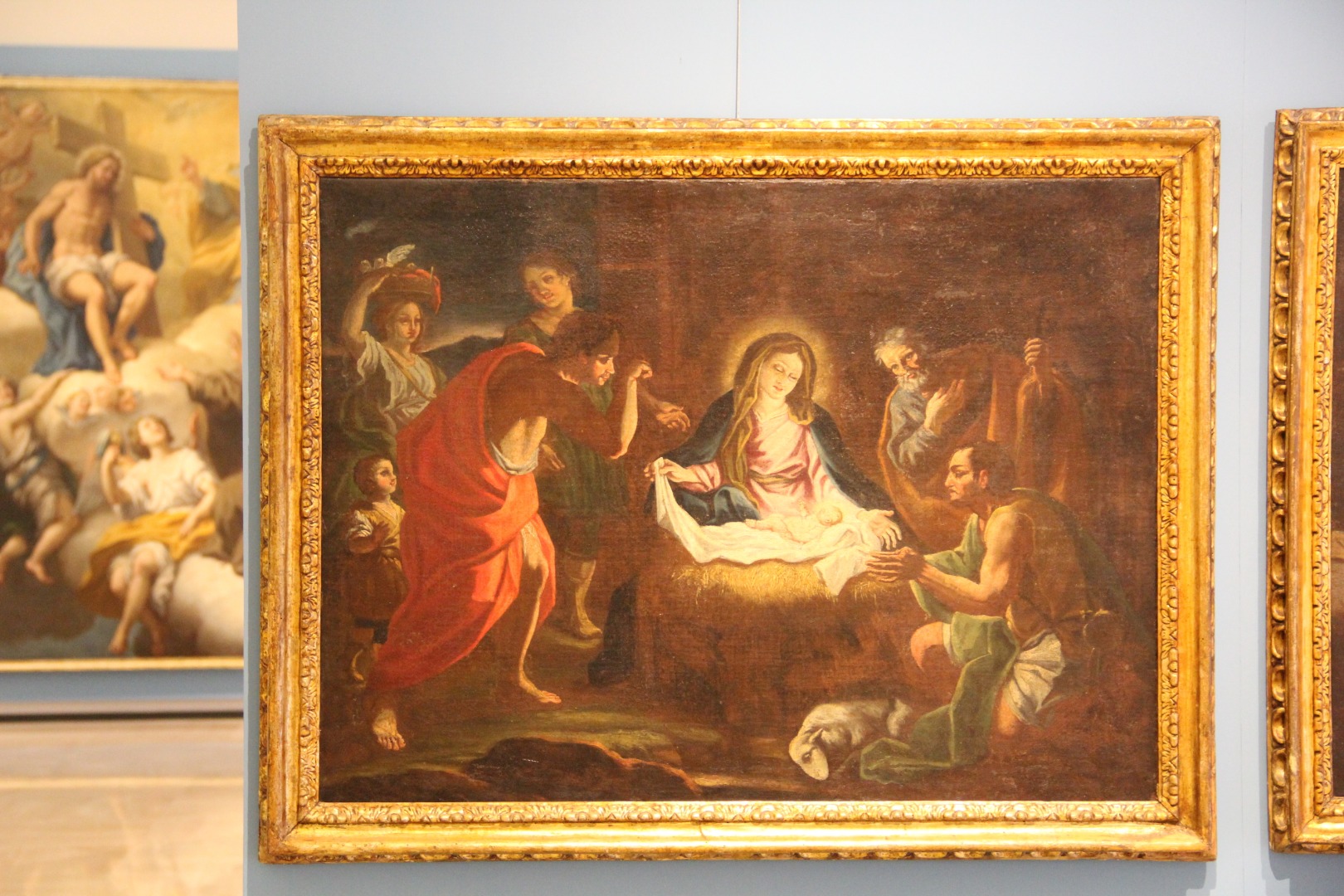 C. Giaquinto scuola, ADORAZIONE PASTORI -XVIII